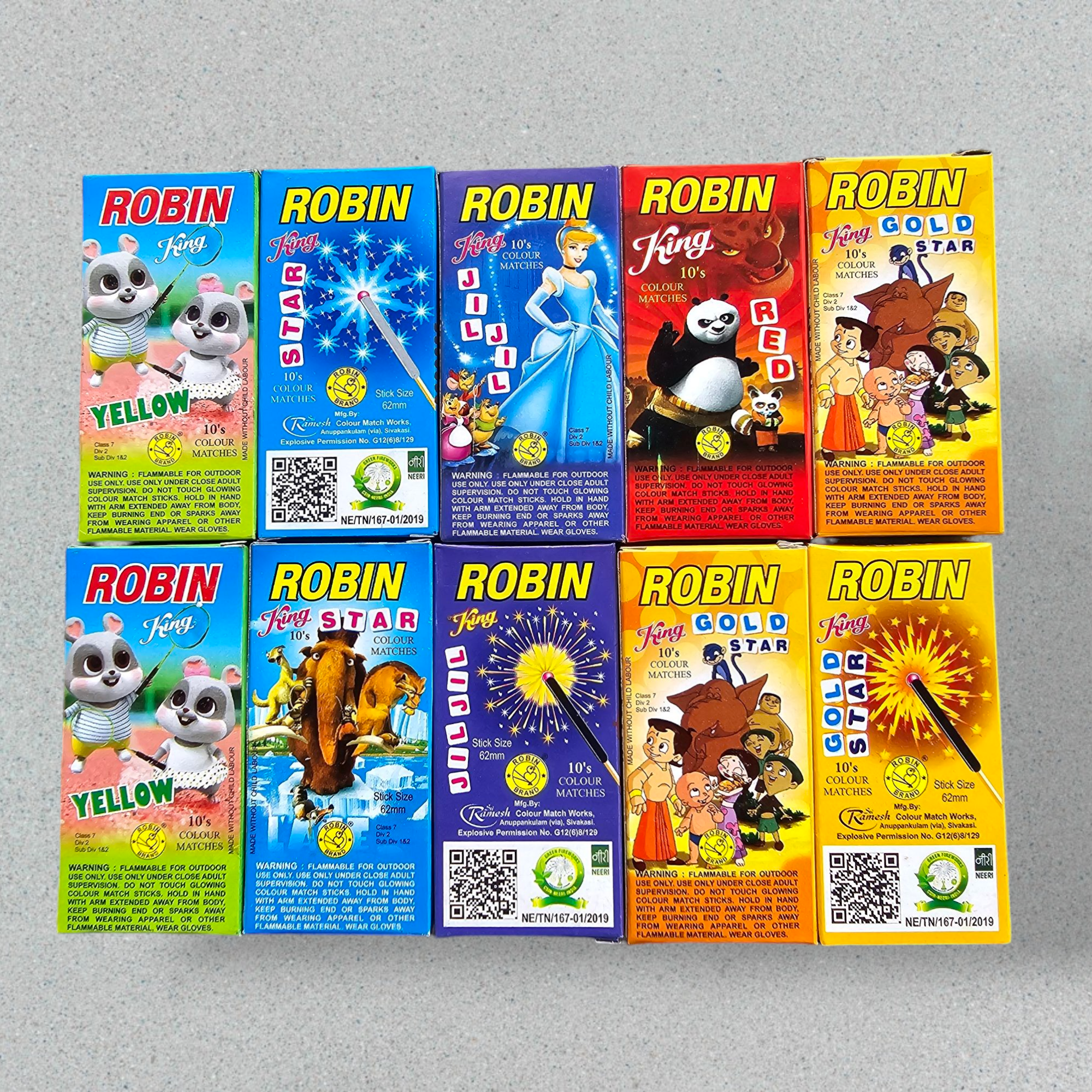 King 6 in 1 (Match box)