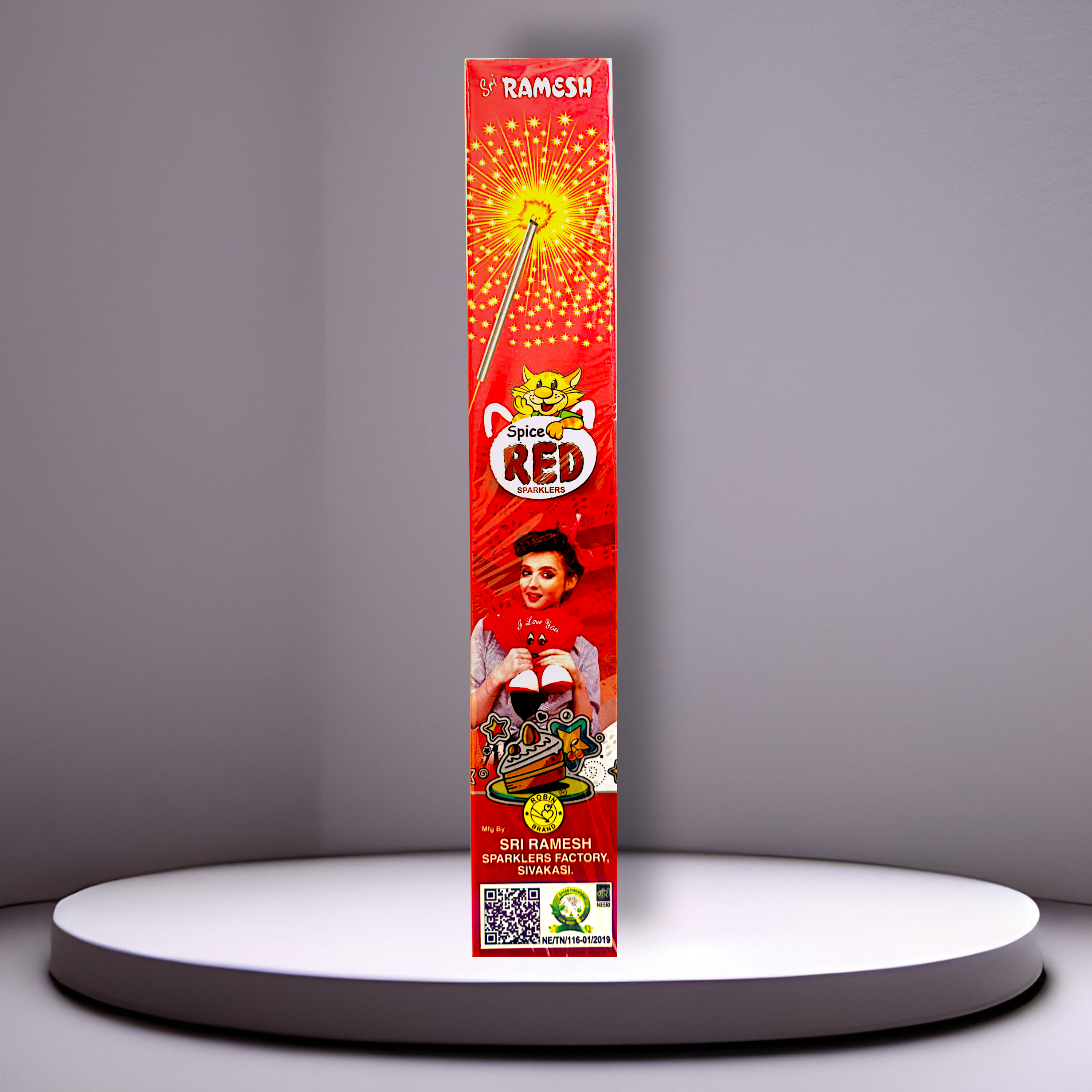10 cm Signal Red